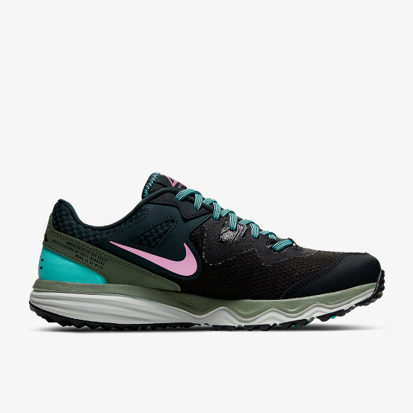 Nike Womens Juniper Trail - Off Noir/Beyond Pink-Seaweed