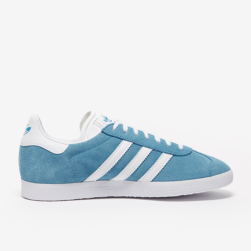 adidas Originals Womens Gazelle - Hazy Blue/Ftwr White/Ftwr White