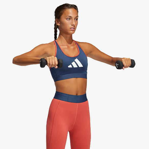 adidas Womens Don’t Rest 3 Bars Bra