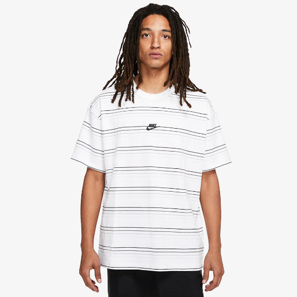 Nike Sportswear Premium Essential Stripe Tee - White