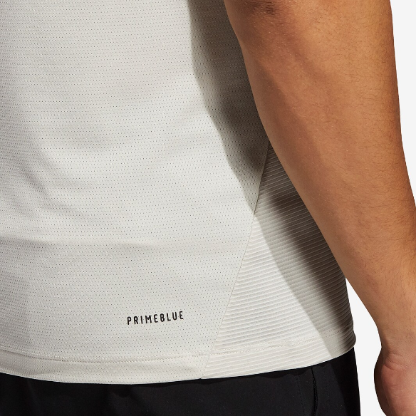 adidas Aero 3 Stripes Tee Primeblue