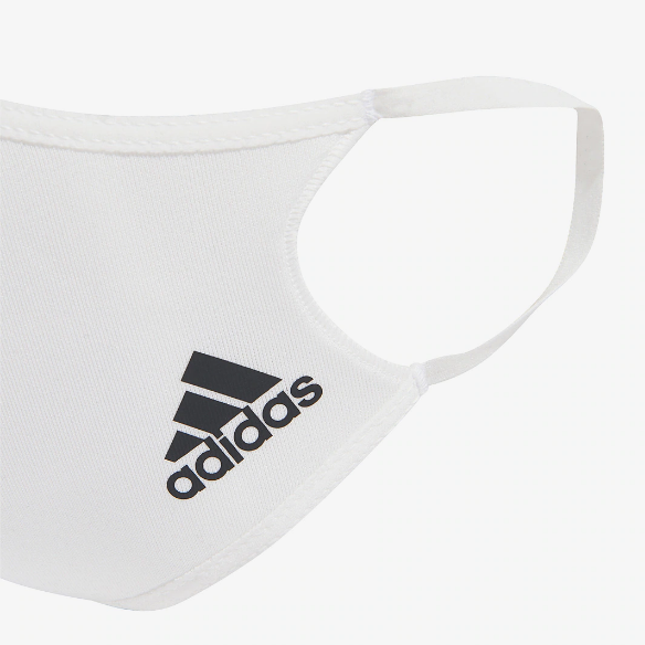 adidas Face Cover M/L 3 Pack - White