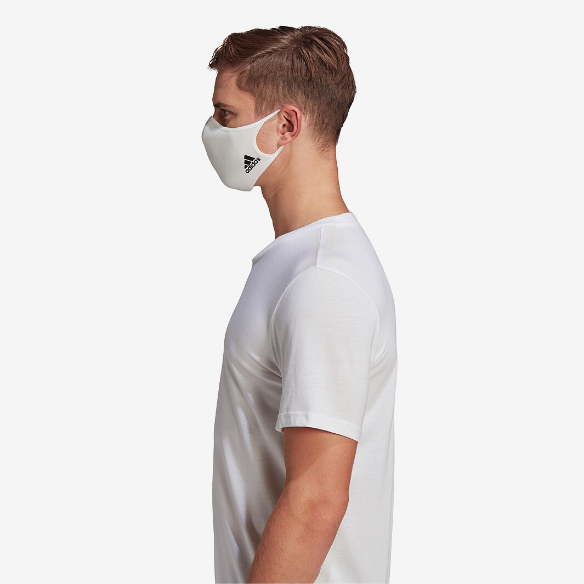 adidas Face Cover M/L 3 Pack - White