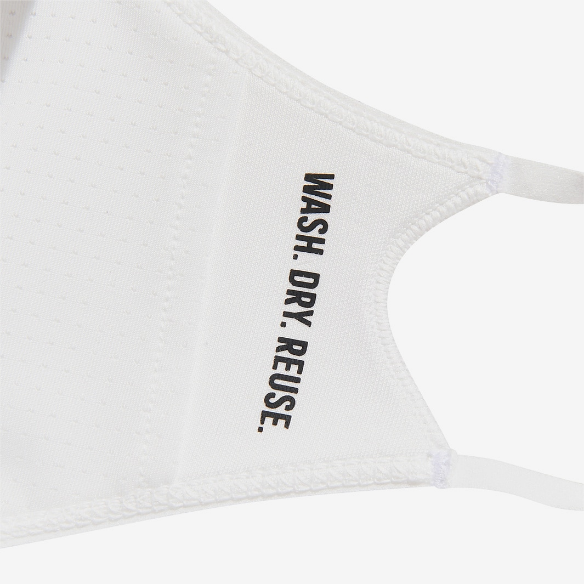 adidas Face Cover S 3 Pack - White