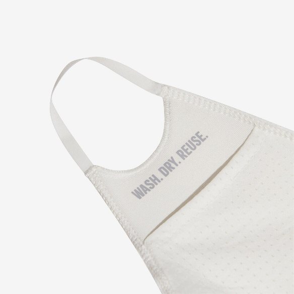 adidas Face Cover M/L 3 Pack - White/Black