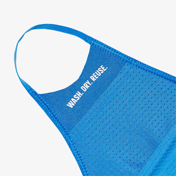 adidas Face Cover S 3 Pack - Blue