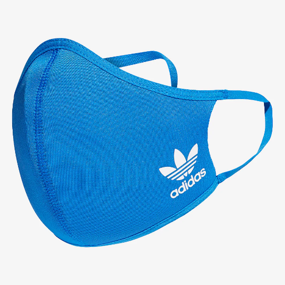 adidas Face Cover S 3 Pack - Blue