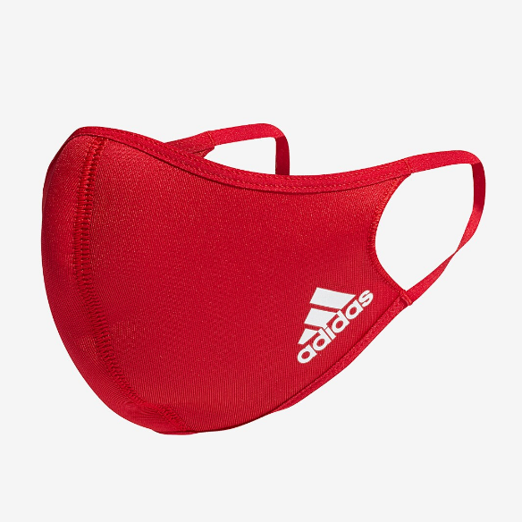 adidas Face Cover M/ L 3 PackBlack/White/Power Red