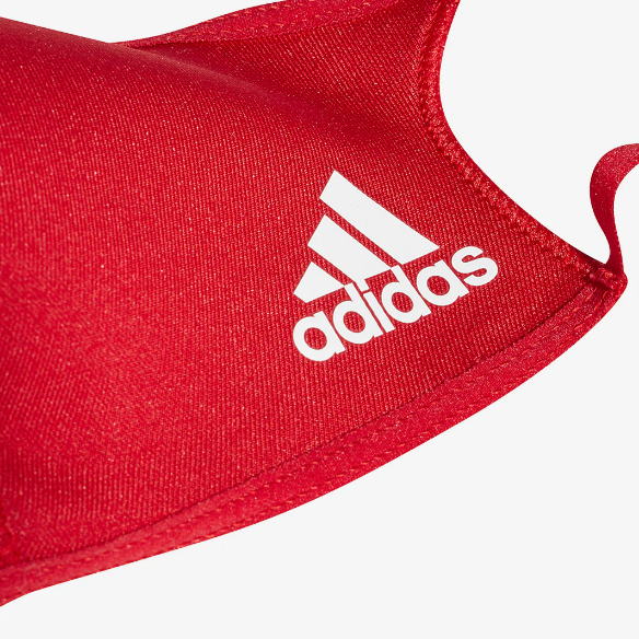 adidas Face Cover M/ L 3 PackBlack/White/Power Red