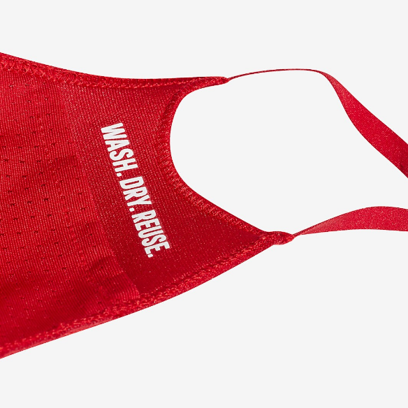 adidas Face Cover M/ L 3 PackBlack/White/Power Red