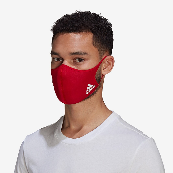 adidas Face Cover M/ L 3 PackBlack/White/Power Red