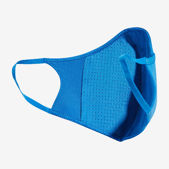 adidas Face Cover S 3 PackBlack/White/Bluebird