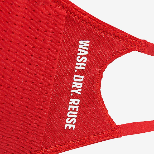 adidas Face Cover M/L 3 Pack - Power Red