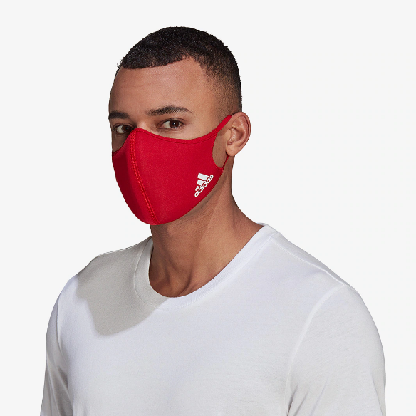 adidas Face Cover M/L 3 Pack - Power Red