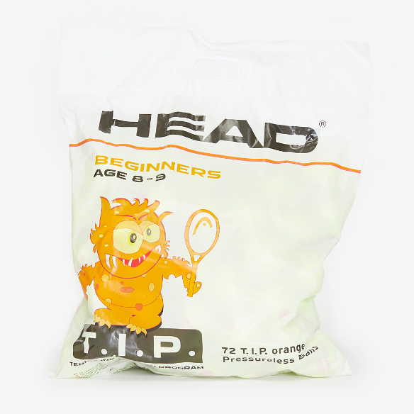 HEAD 72 Ball Trainer Poly Bag T.I.POrange