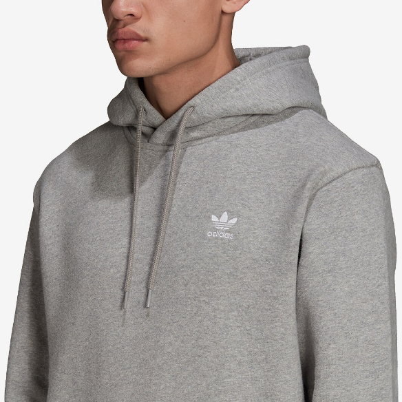 adidas Originals Essential Hoodie - Medium Grey Heather