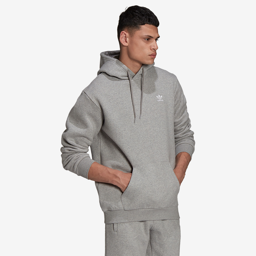 adidas Originals Essential Hoodie - Medium Grey Heather