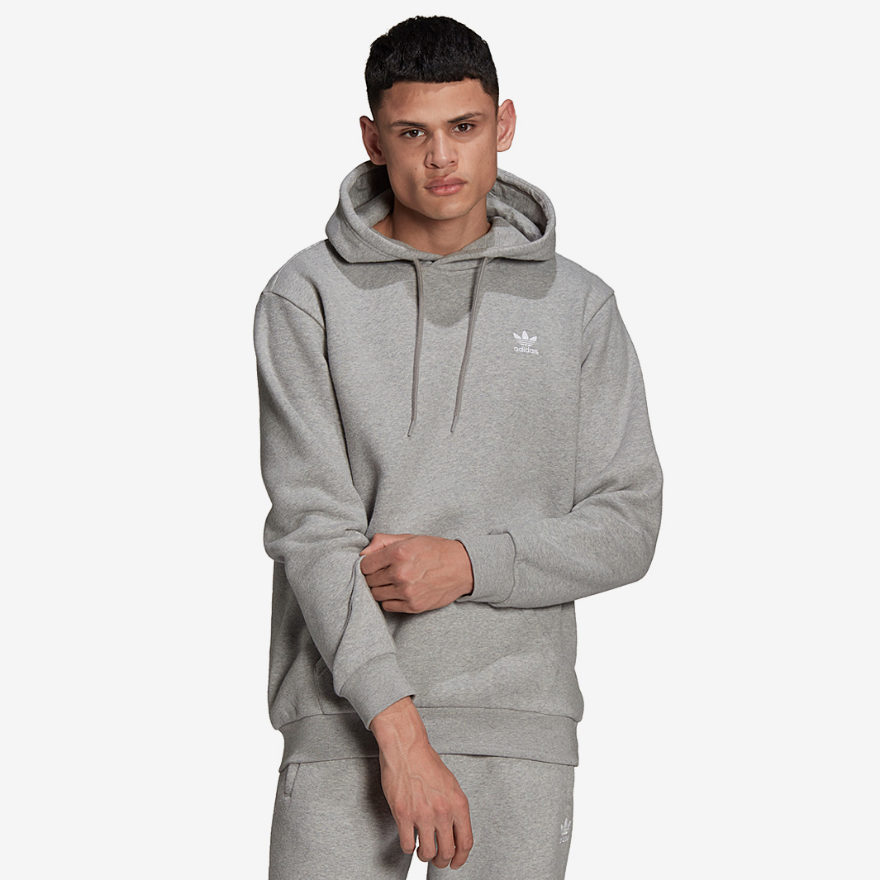 adidas Originals Essential Hoodie - Medium Grey Heather