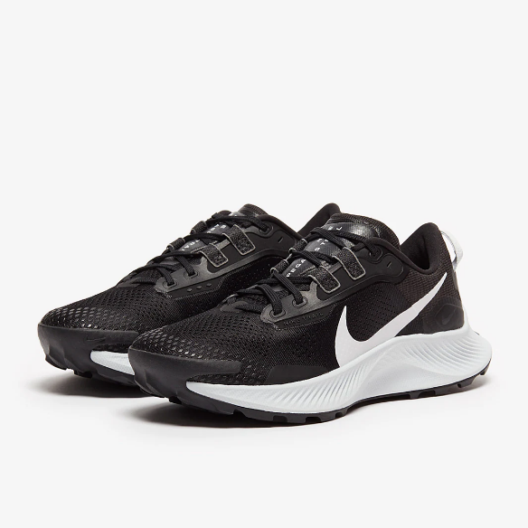 Nike Womens Pegasus Trail 3 - Black/Pure Platinum-Dk Smoke Grey