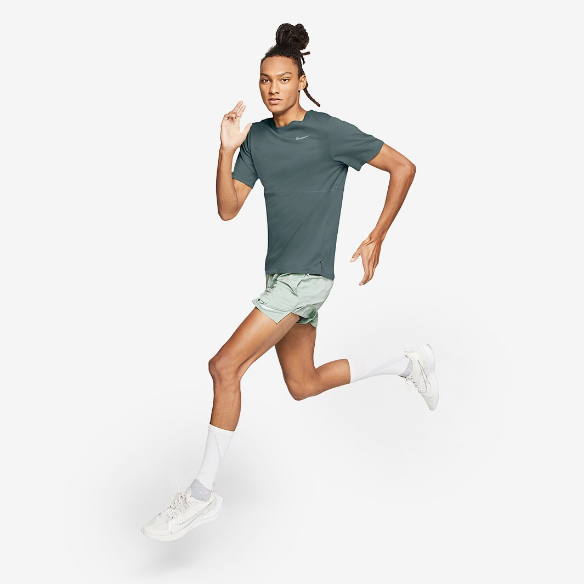Nike Breathe T-Shirt - Hasta/Hasta/Reflective Silv