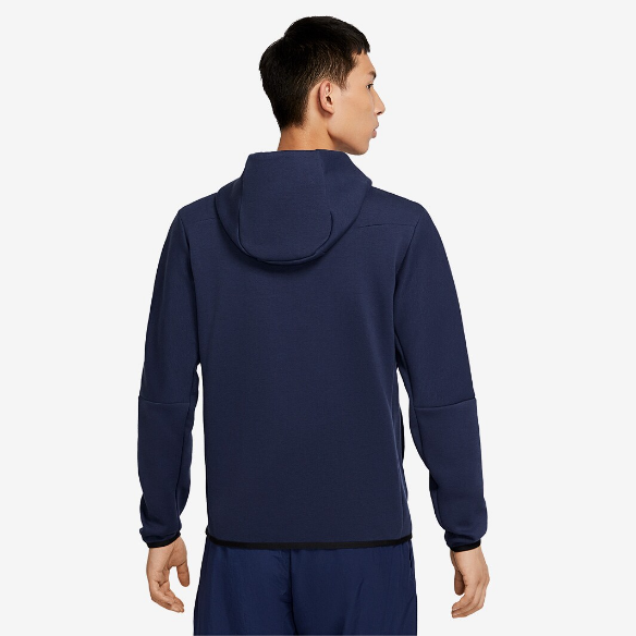 Nike Sportswear Tech Fleece Hoodie - Midnight Navy/White