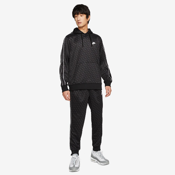 Nike Sportswear Repeat PK PO Hoodie Print