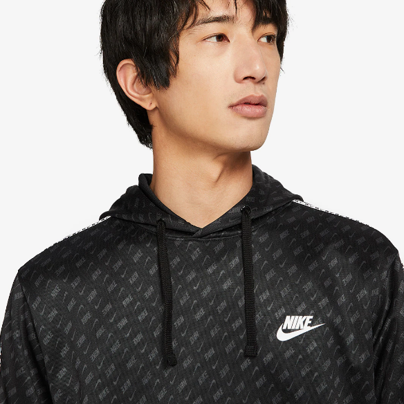 Nike Sportswear Repeat PK PO Hoodie Print
