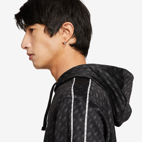 Nike Sportswear Repeat PK PO Hoodie Print