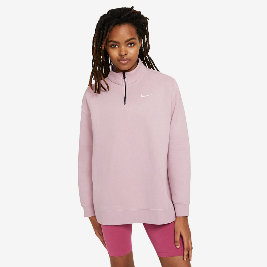 Nike Sportswear Womens 1/4 Zip Fleece