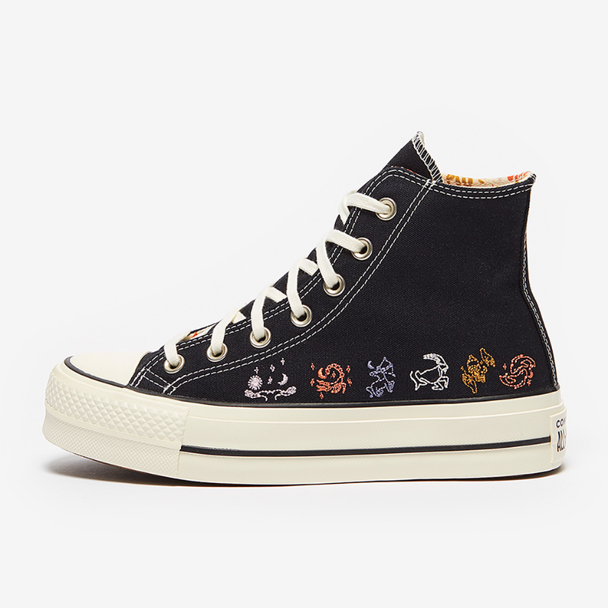 Converse Womens Chuck Taylor All Star Lift - Black/Egret/Multi