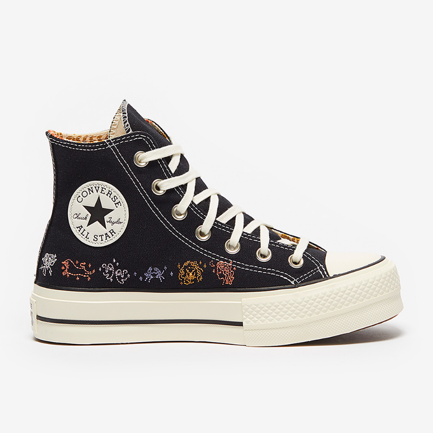 Converse Womens Chuck Taylor All Star Lift - Black/Egret/Multi