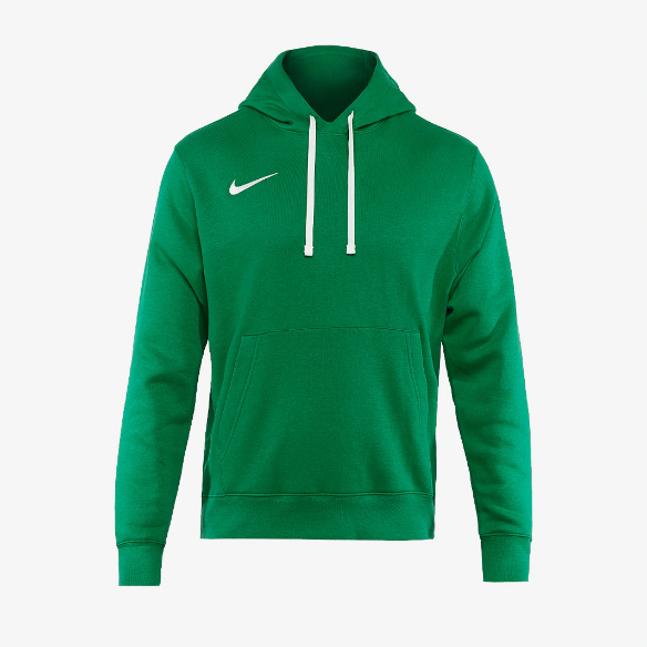 Nike Park 20 Fleeced Pullover Hoodie - Pine Green/White