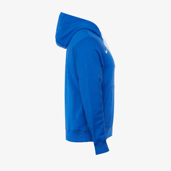 Nike Park 20 Fleeced Pullover Hoodie - Royal Blue/White