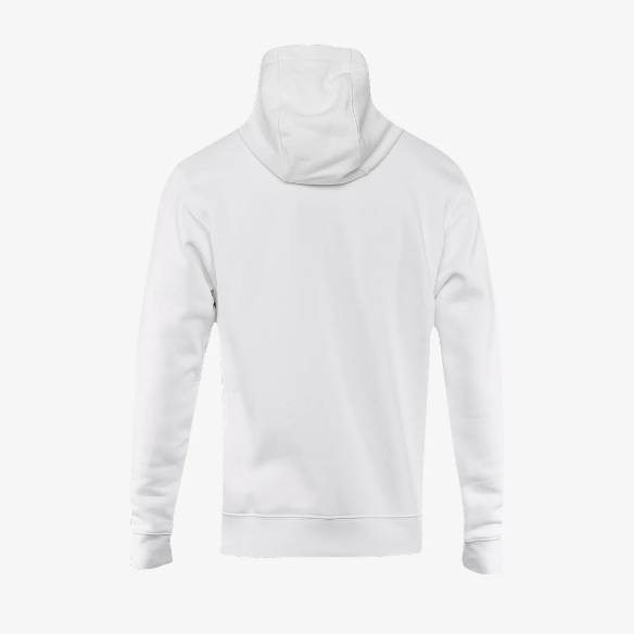 Nike Junior Park 20 Fleeced Pullover Hoodie - White/Wolf Grey