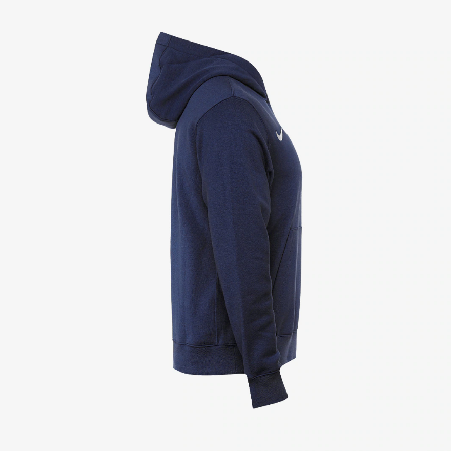 Nike Junior Park 20 Fleeced Pullover Hoodie - Obsidian/White