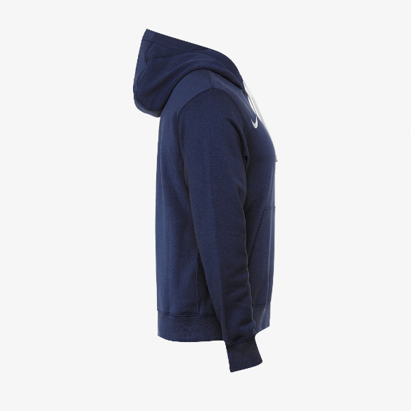 Nike Junior Park 20 Fleeced Pullover Hoodie - Obsidian/White