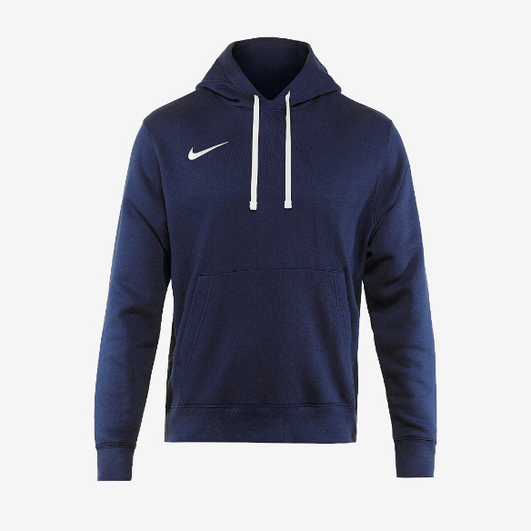 Nike Junior Park 20 Fleeced Pullover Hoodie - Obsidian/White