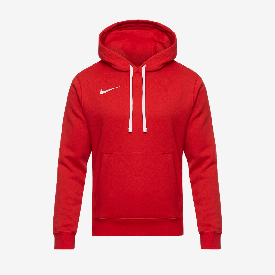 Nike Junior Park 20 Fleeced Pullover Hoodie - University Red/White