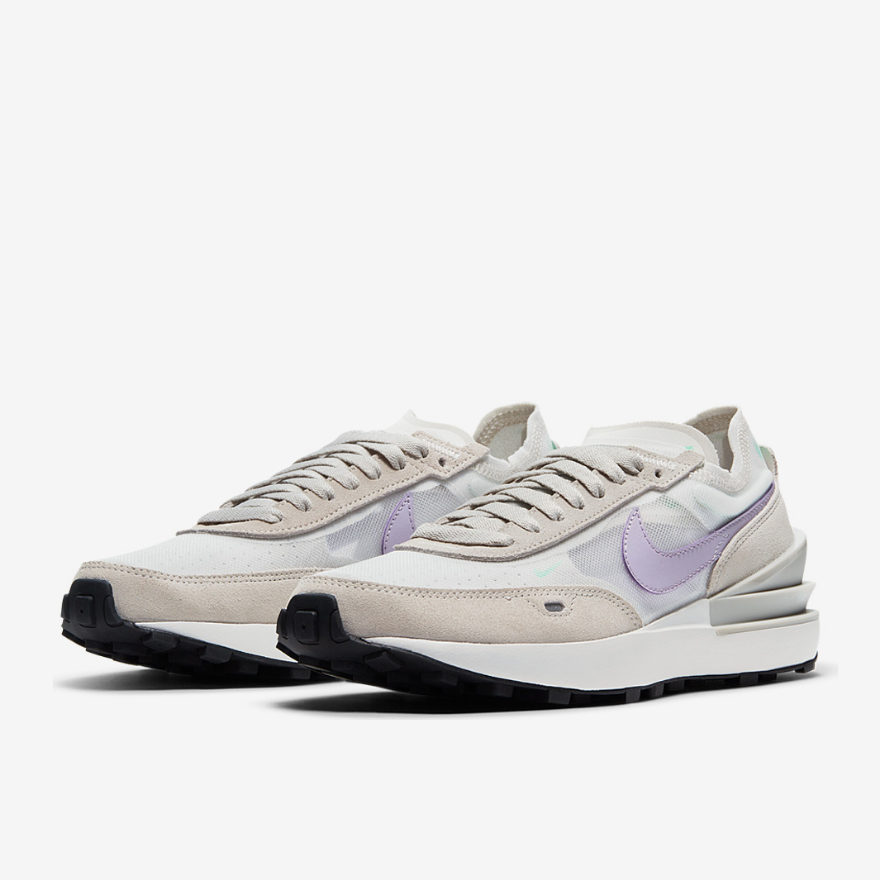 Nike Sportswear Womens Waffle One - Summit White/Infinite Lilac/Light Bone