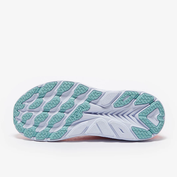 Hoka Womens Clifton 8 - Cantaloupe/Silver Peony