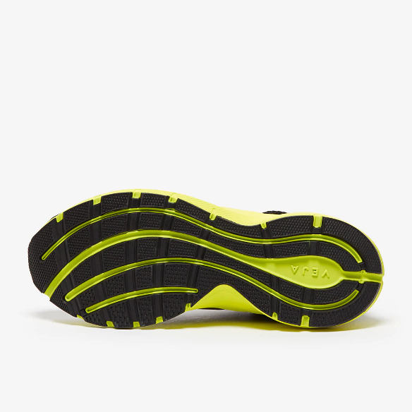 VEJA Marlin LT - Black/Kaki/Jaune-Fluo