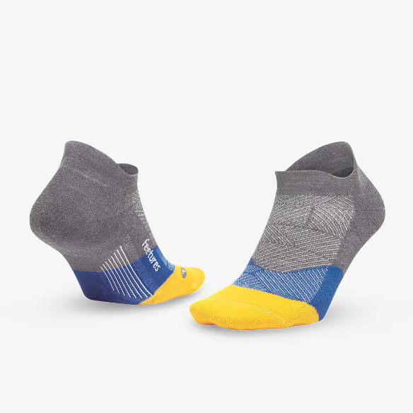 Feetures Elite Ultra Light No Show Tab - Electric Gray