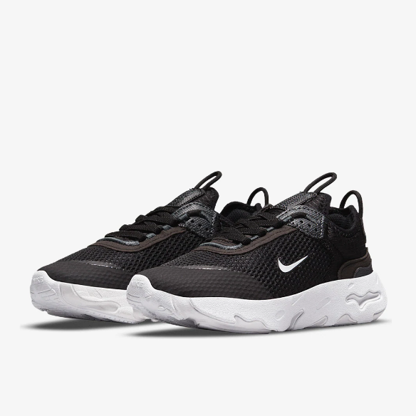 Nike Sportswear Little Kids RT Live - Black/White/Dark Smoke Grey