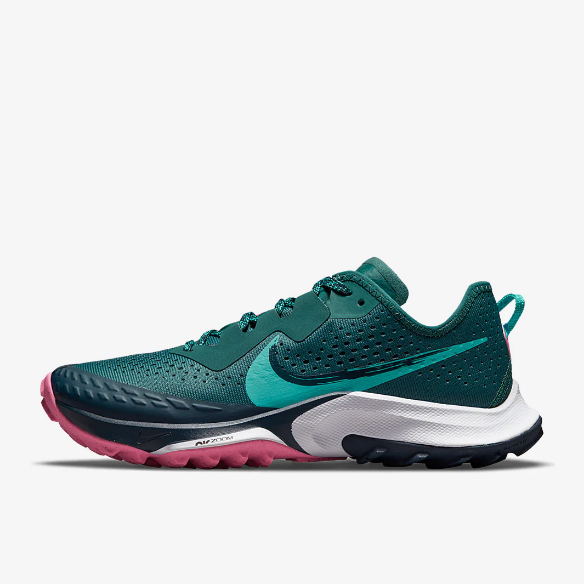 Nike Womens Air Zoom Terra Kiger 7 - Dark Teal Green/Turquoise Blue