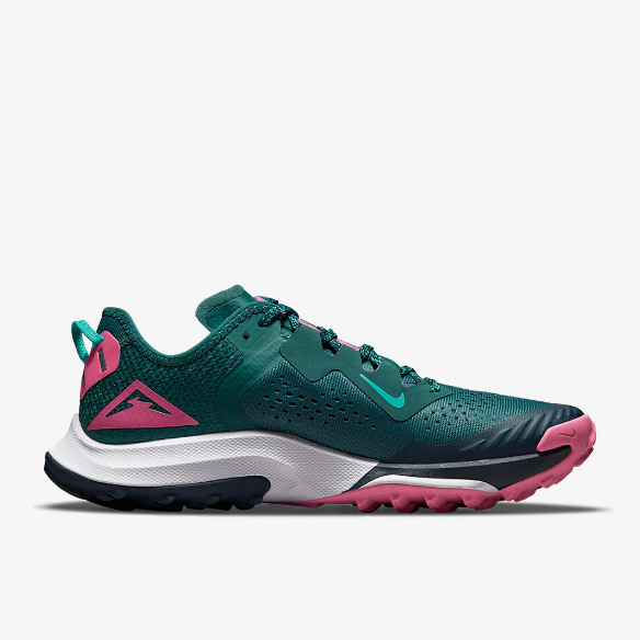 Nike Womens Air Zoom Terra Kiger 7 - Dark Teal Green/Turquoise Blue