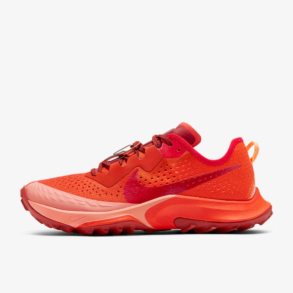 Nike Womens Air Zoom Terra Kiger 7 - Team Orange/University Red-Total Orange