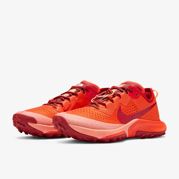 Nike Womens Air Zoom Terra Kiger 7 - Team Orange/University Red-Total Orange