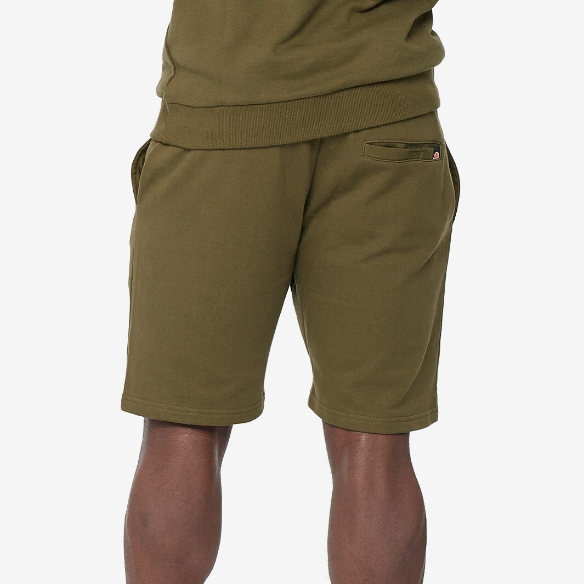 Ellesse Core Embroidered Silvan Fleece Short - Khaki