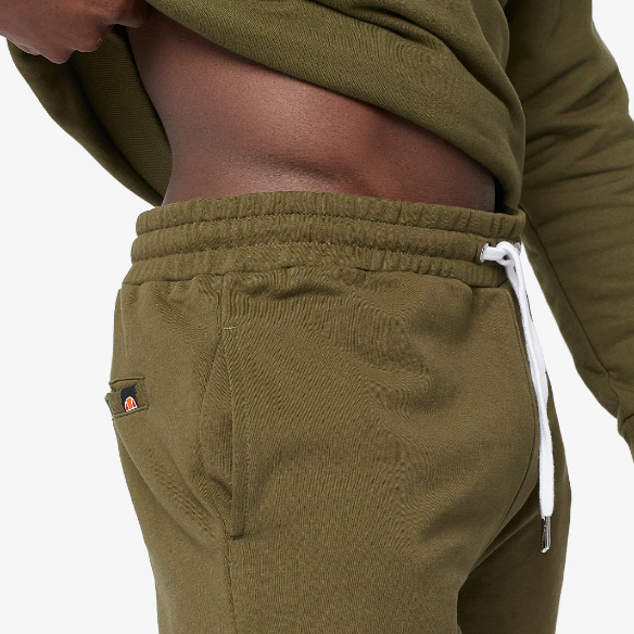 Ellesse Core Embroidered Silvan Fleece Short - Khaki