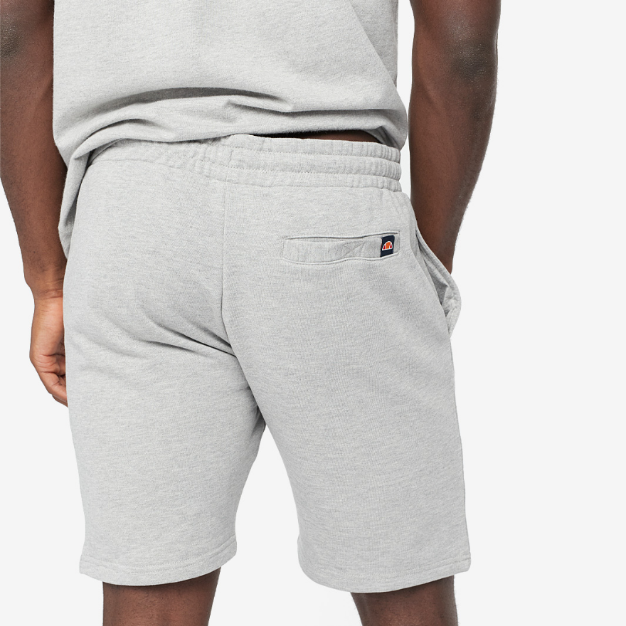 Ellesse Core Embroidered Silvan Fleece Short - Grey Marl